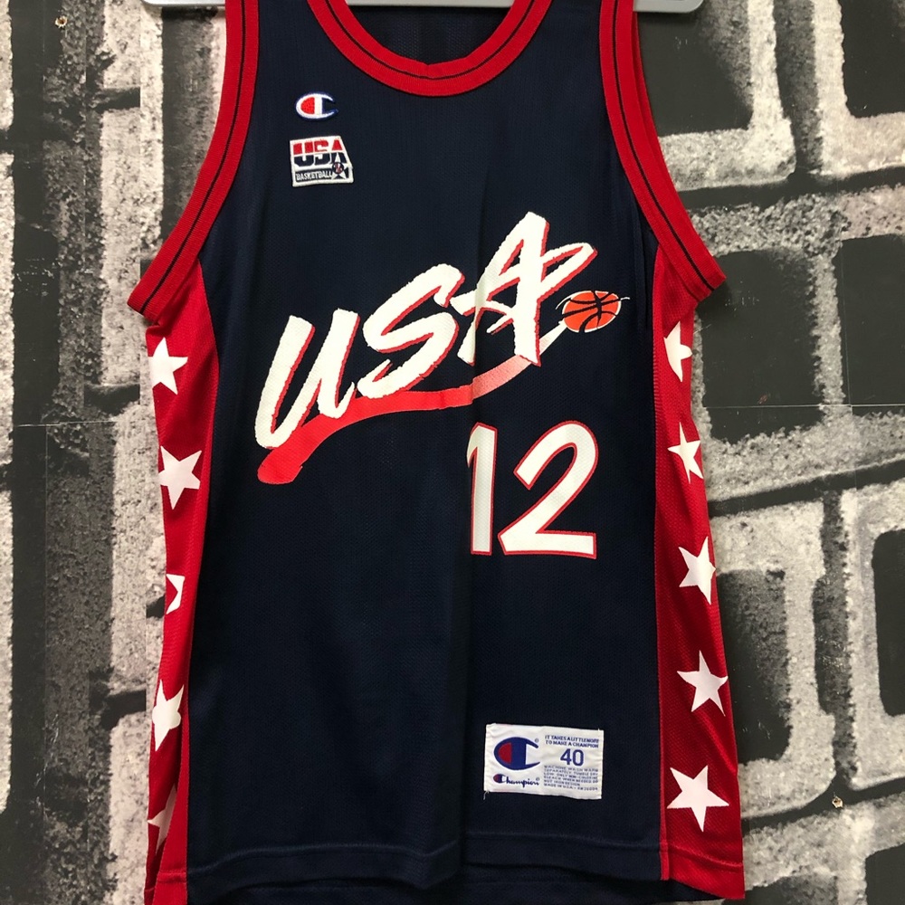 Dream team John Stockton USA basketball jersey